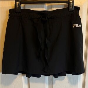 FILA Women's Classic Black Skort